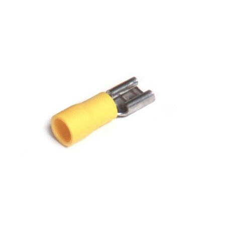 Grote Quick Disconnect, 12-10 Ga, Female, .250, Pk 15 84-2587